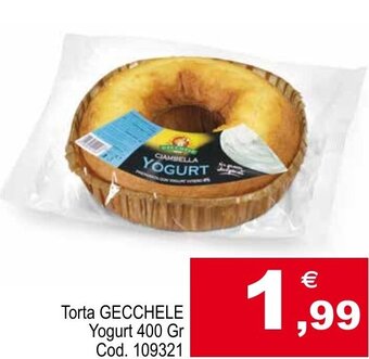 Torta GECCHELE Yogurt 400 Gr