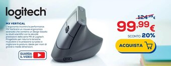 Euronics Logitech MX VERTICAL offerta