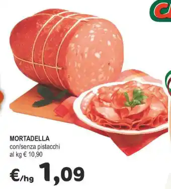Crai MORTADELLA con/senza pistacchi offerta