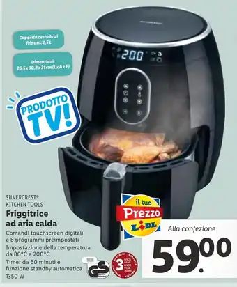 Lidl Friggitrice ad aria calda Alla confezione offerta