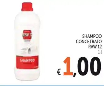 Spazio Conad Raw.12 Shampoo Concetrato 1l offerta