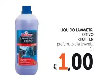 Spazio Conad Rhütten Estivo Liquido Lavavetri 1l offerta