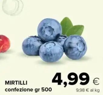 Oasi MIRTILLI confezione gr 500 offerta