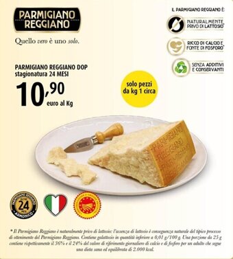 PARMIGIANO REGGIANO DOP stagionatura 24 MESI