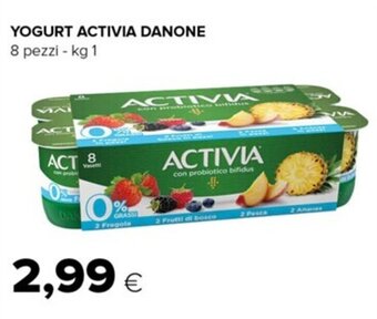 Oasi YOGURT ACTIVIA DANONE 8 pezzi - kg 1 offerta