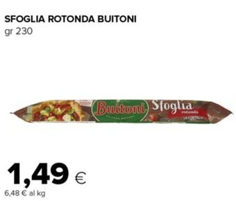 Oasi SFOGLIA ROTONDA BUITONI gr 230 offerta