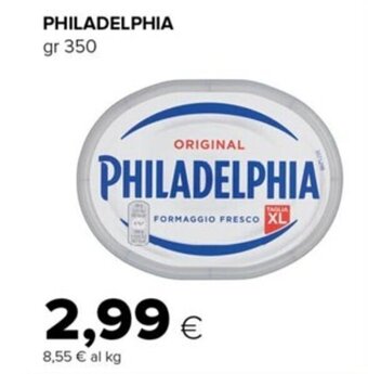 Oasi PHILADELPHIA gr 350 offerta