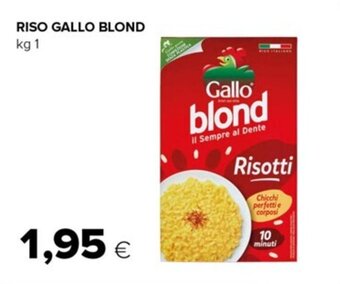 Oasi RISO GALLO BLOND kg 1 offerta