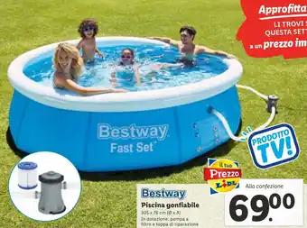 Lidl Bestway Piscina gonfiabile offerta