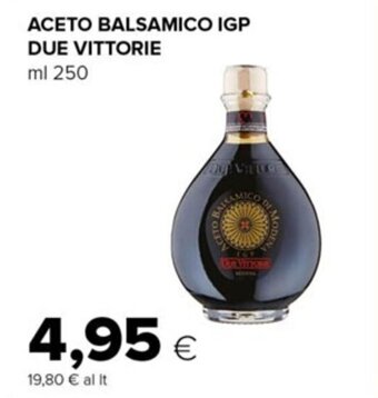 ACETO BALSAMICO IGP DUE VITTORIE ml 250
