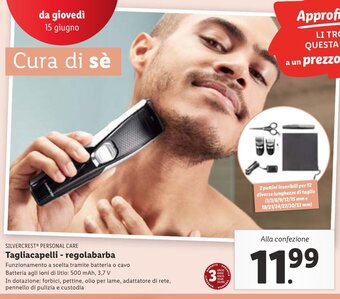 SILVERCREST® PERSONAL CARE Tagliacapelli - regolabarba