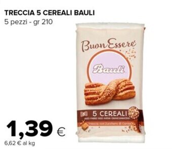 Oasi TRECCIA 5 CEREALI BAULI 5 pezzi - gr 210 offerta