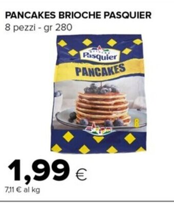 PANCAKES BRIOCHE PASQUIER 8 pezzi - gr 280