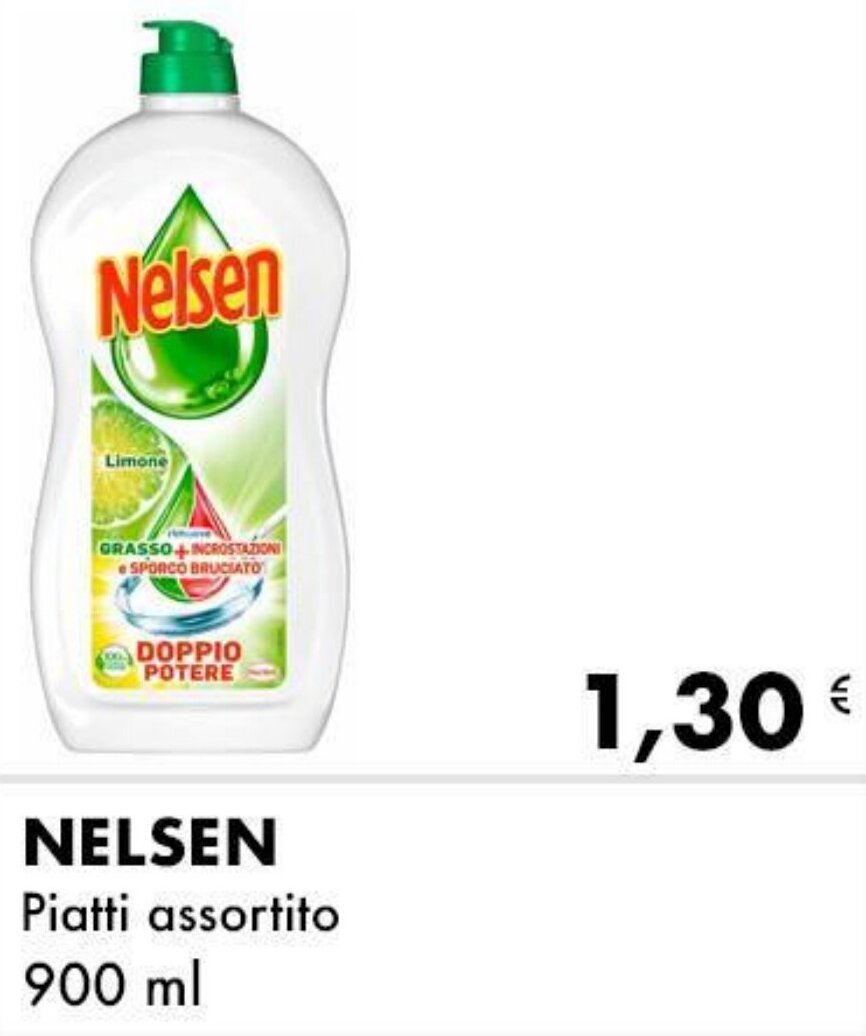 Iper Tosano NELSEN Piatti assortito 900 ml offerta