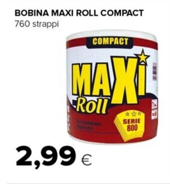 Oasi BOBINA MAXI ROLL COMPACT 760 strappi offerta