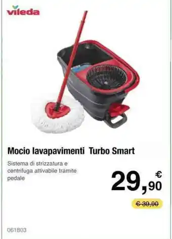 Mocio lavapavimenti Turbo Smart