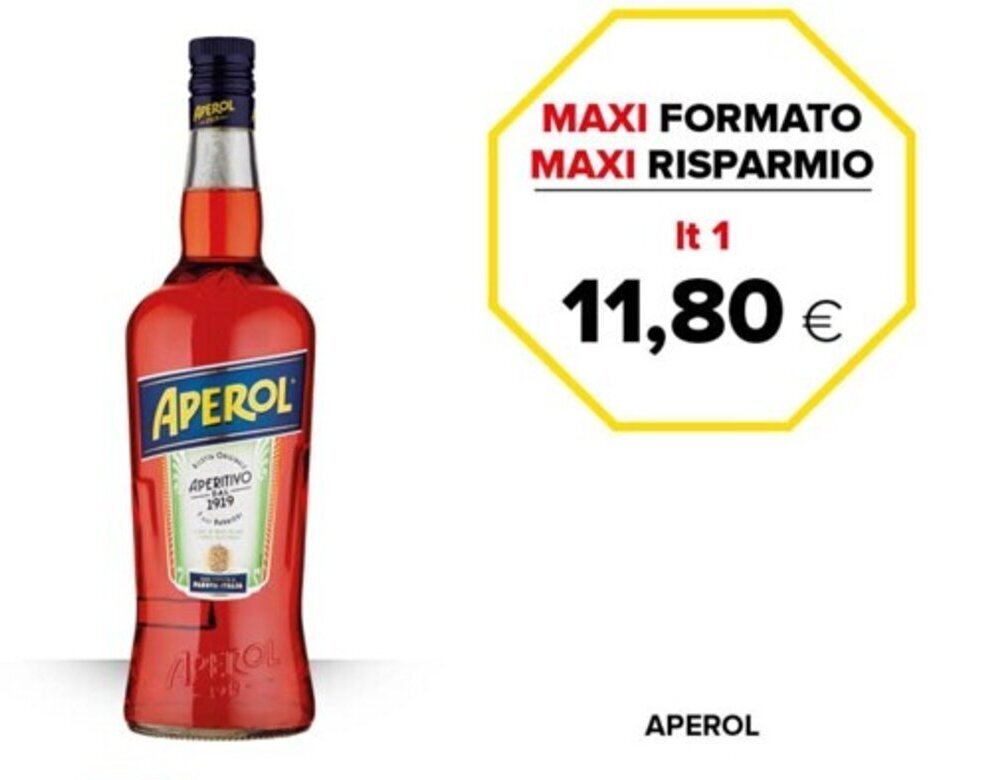 Oasi APEROL lt 1 offerta