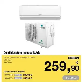 Condizionatore monosplit Aris