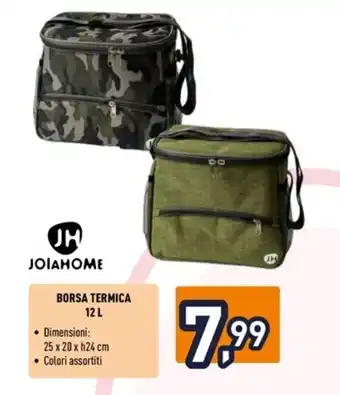 Unieuro JOIAHOME BORSA TERMICA 12 L offerta