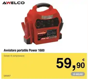 AWELCO Avviatore portatile Power 1600