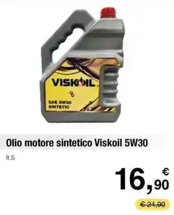 Handy fai da te Olio motore sintetico Viskoil 5W30 it.5 offerta