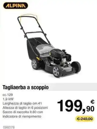 ALPINK Tagliaerba a scoppio
