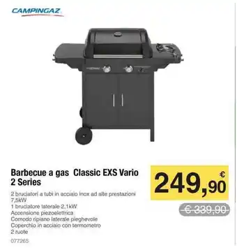 CAMPINGAZ Barbecue a gas Classic EXS Vario 2 Series