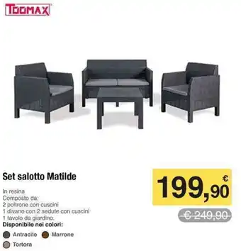 TOOMAX Set salotto Matilde