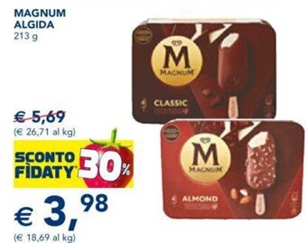 Esselunga MAGNUM ALGIDA 213 g offerta