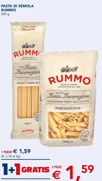 Esselunga PASTA DI SEMOLA RUMMO 500 g offerta