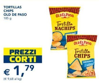 TORTILLAS CHIPS OLD DE PASO 185 g