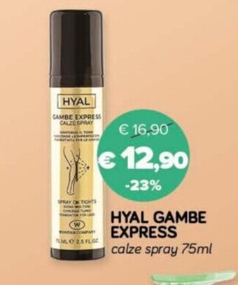 HYAL GAMBE EXPRESS calze spray 75ml