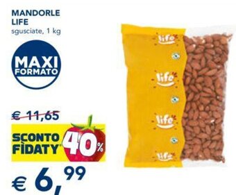 Esselunga MANDORLE LIFE sgusciate, 1 kg offerta