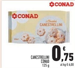 Conad City Conad canestrellini offerta