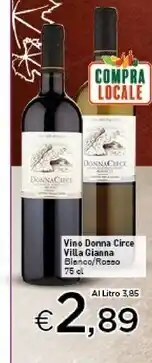 Crai Cantina villa gianna vino donna circe bianco offerta