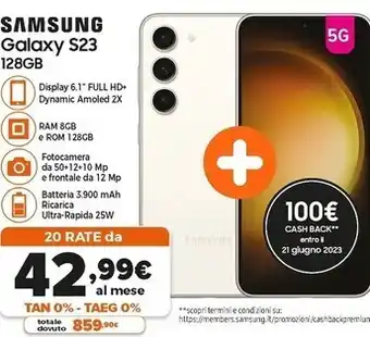 Samsung galaxy s23 128gb