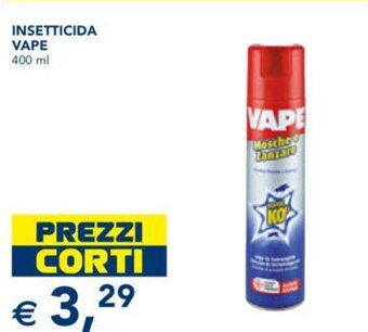 Esselunga INSETTICIDA VAPE 400 ml offerta