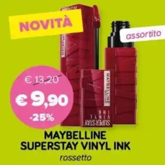 MAYBELLINE SUPERSTAY VINYL INK rossetto