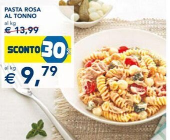 Esselunga PASTA ROSA AL TONNO al kg offerta