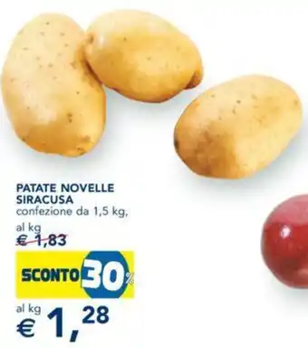 Esselunga PATATE NOVELLE SIRACUSA confezione da 1,5 kg, offerta