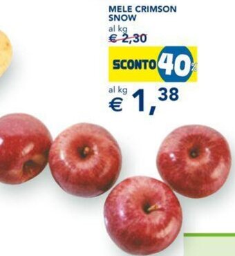 Esselunga MELE CRIMSON SNOW offerta