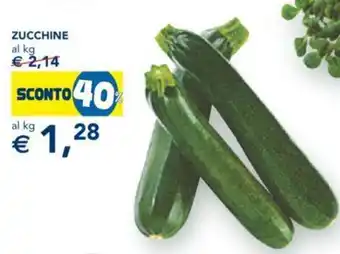 Esselunga ZUCCHINE al kg offerta