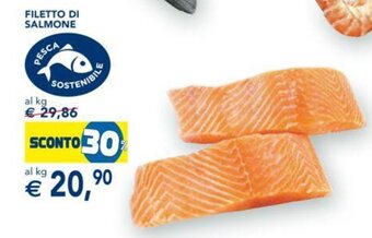 Esselunga FILETTO DI SALMONE offerta