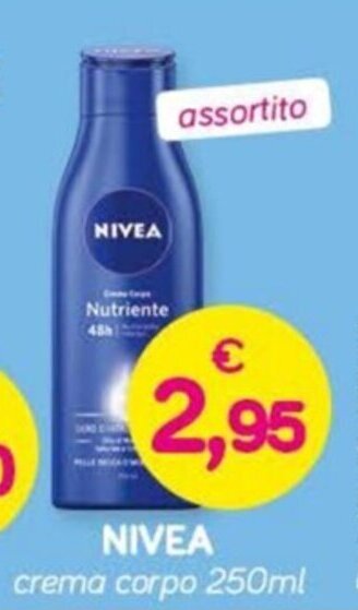 NIVEA crema corpo 250ml
