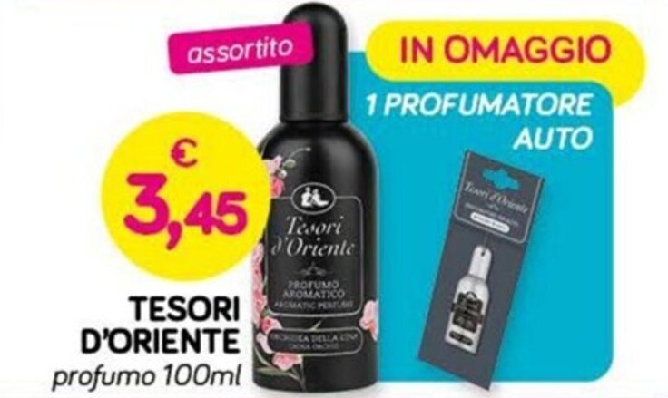 Il Tulipano TESORI D'ORIENTE profumo 100ml offerta
