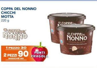 Esselunga COPPA DEL NONNO CHICCHI MOTTA 220 g offerta