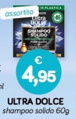 Il Tulipano ULTRA DOLCE shampoo solido 60g offerta