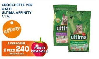 CROCCHETTE PER GATTI ULTIMA AFFINITY 1,5 kg