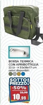 Happy Casa Borsa termica con apribottiglia offerta