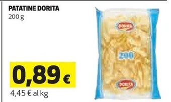 Coop Dorita patatine offerta
